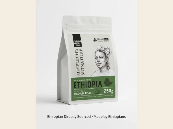 Meselech&rsquo;s Signature 250 g single-origin pack