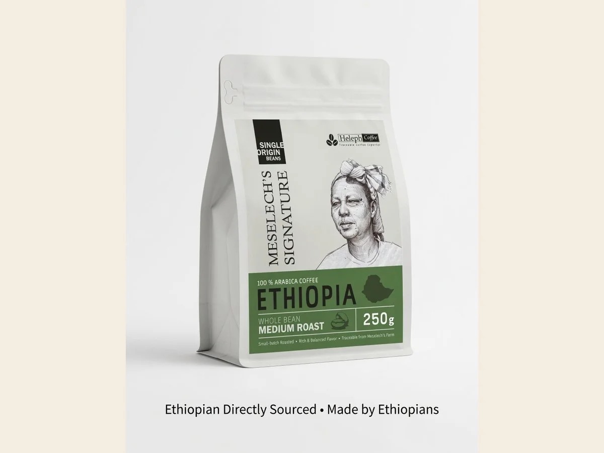 Meselech&rsquo;s Signature 250 g single-origin pack