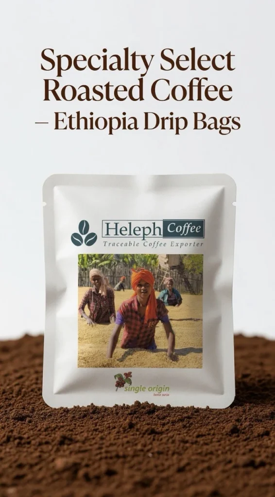 Heleph Ethiopia drip bag product shot