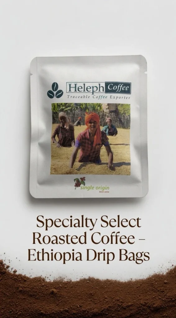 Heleph Specialty Select roasted coffee drip bag